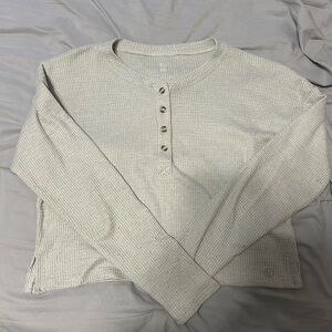 Hollister Gray Long Sleeve Tee